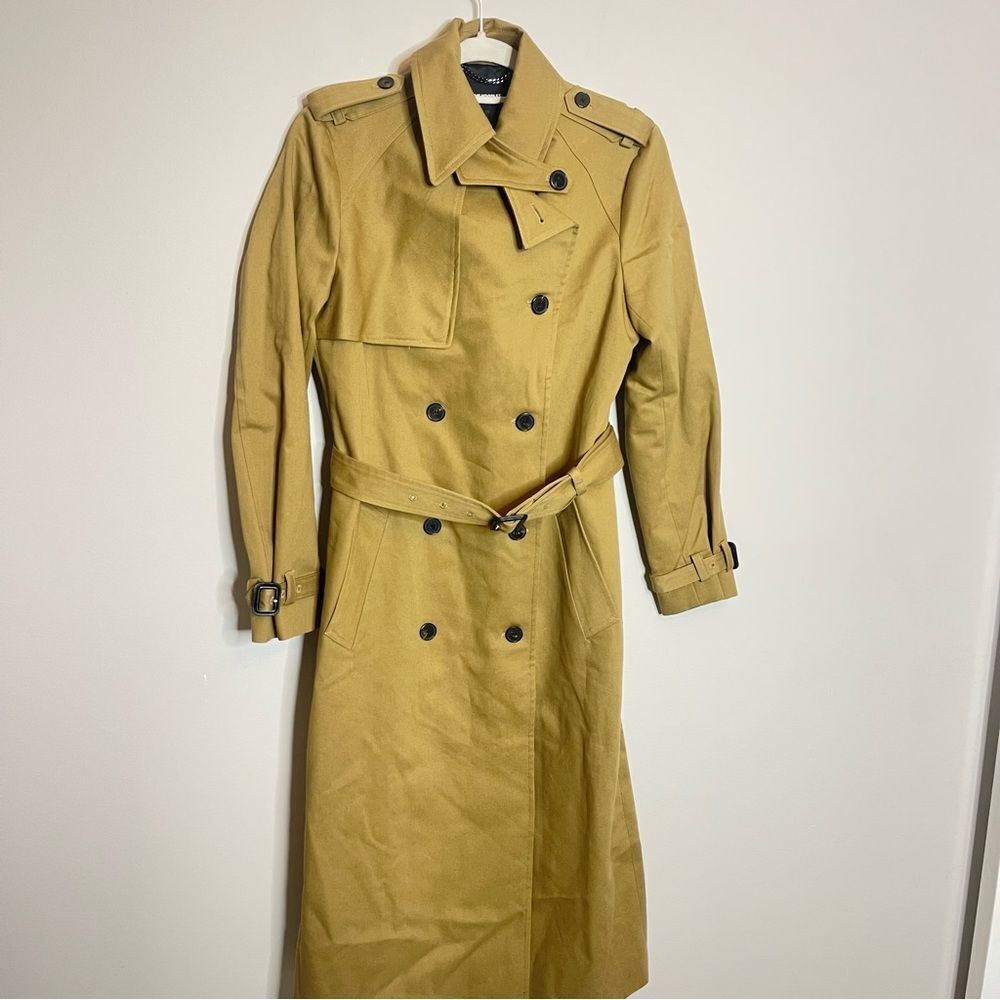 $715 The Kooples Double Breasted Trench coat NWT - Picture 7 of 9